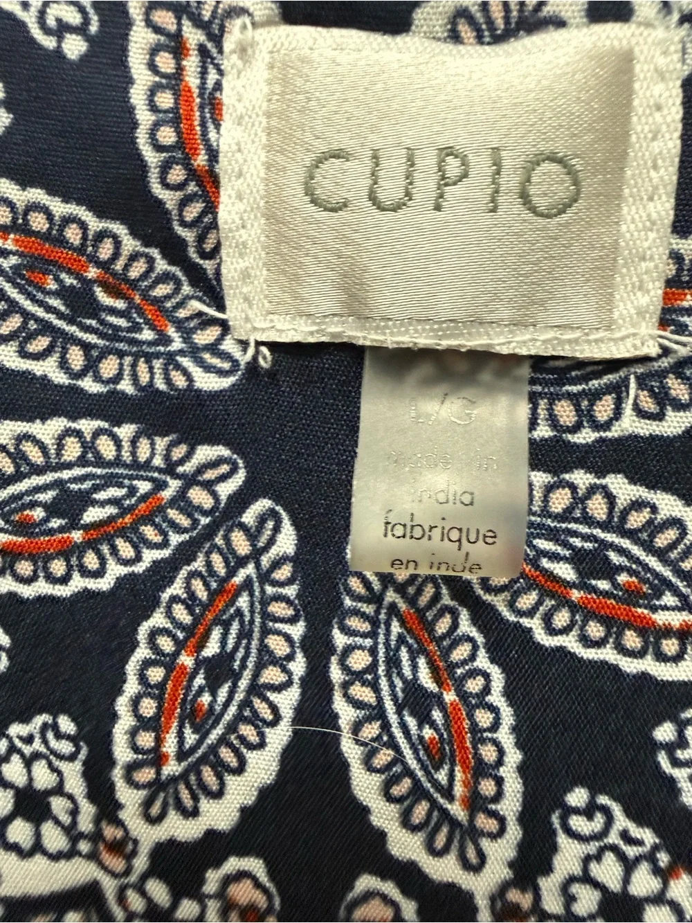 Cupio Floral Embroidered Boho Gypsy Hippie Maxi Dress Festival Large (55-7)
